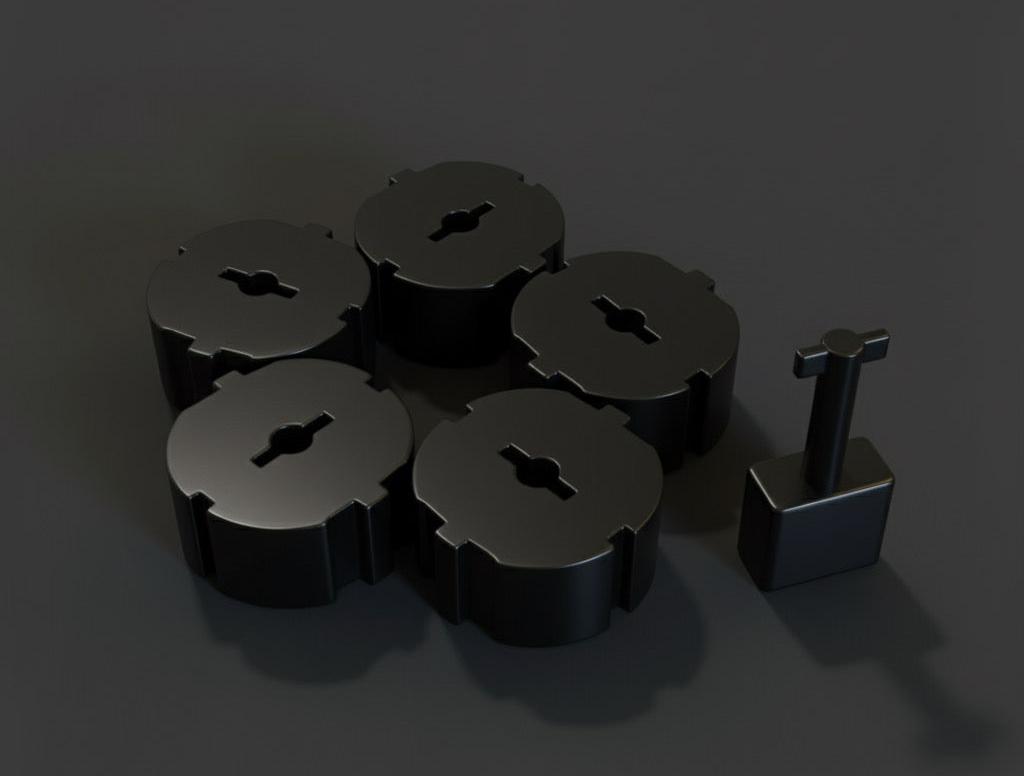 Kindersicherung für Schuko Steckdose 5er Pack